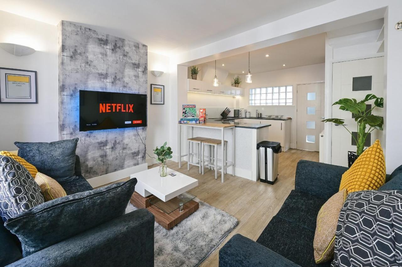 The Monopoly Breeze House - Your Dream Getaway With Wet Room In The Heart Of Brighton Exteriör bild